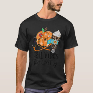 Camiseta Víblias De Queda E CMT Life Pumpkin Leopard Thanks