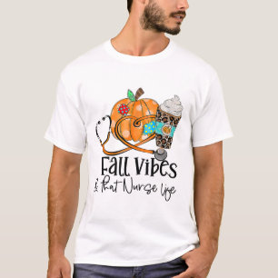 Camiseta Víblias De Queda E Enfermeira Pumpkin Leopard Than