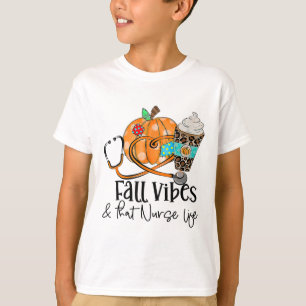 Camiseta Víblias De Queda E Enfermeira Pumpkin Leopard Than