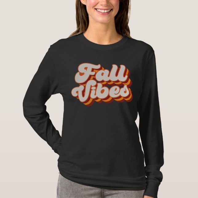 Camiseta Víblias de queda retrô (Frente)