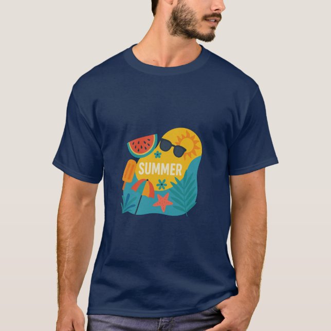 Camiseta Víblias de Verão sem fim (Frente)