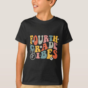 Camiseta Víblias do 4º ano - 4º ano de equipe retrô 1rua di