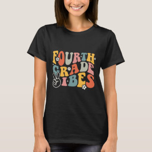 Camiseta Víblias do 4º ano - 4º ano de equipe retrô 1rua di
