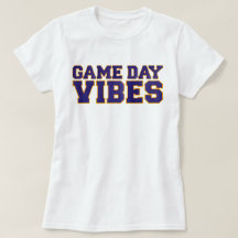 Víblias do Dia de Jogo Roxo e Amarelo