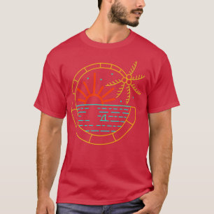 Camiseta Víblias Insulares São Boas Víblias Árvore de Palme