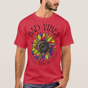 Camiseta Víblias ruins não vão com minha roupa Retro Leopar