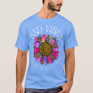 Camiseta Víblias ruins não vão com minha roupa Retro Leopar
