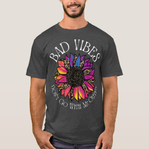 Camiseta Víblias ruins não vão com minha roupa Retro Leopar