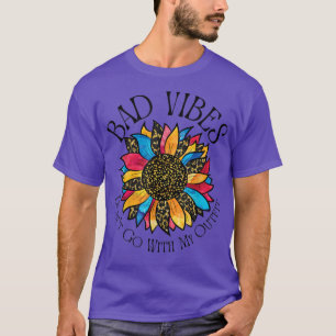 Camiseta Víblias ruins não vão com minha roupa Retro Leopar