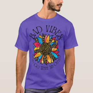 Camiseta Víblias ruins não vão com minha roupa Retro Leopar