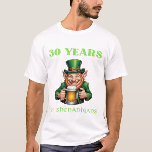 Camiseta Vibração de Aniversário de 30 anos do São Patrício