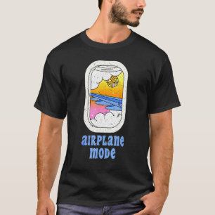 Camiseta Vibração de Viagem em Modo Avião dos Anos 90, Pilo
