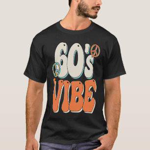 Camiseta Vibração dos Anos 60 Fantasia dos Anos 60 Paz Groo