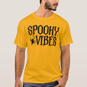 Camiseta Vibrações Assustadoras - Halloween