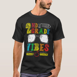 Camiseta Vibrações da 2ª Série Primeiro Dia de Aula da Segu