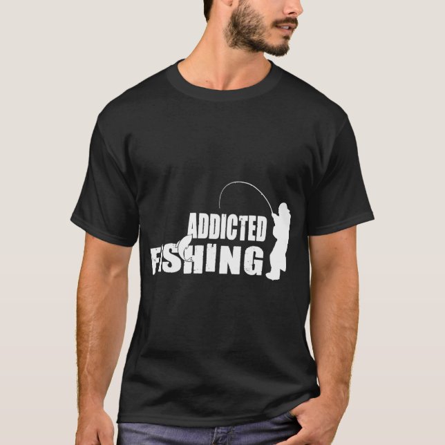 Camiseta Vibrações da Pesca com Mosca (Frente)