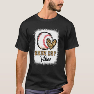 Camiseta Vibrações de Dia de Jogo de Beisebol Descolorido M