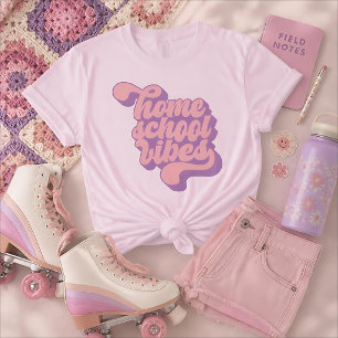 Camiseta Vibrações de Ensino em Casa Retrô