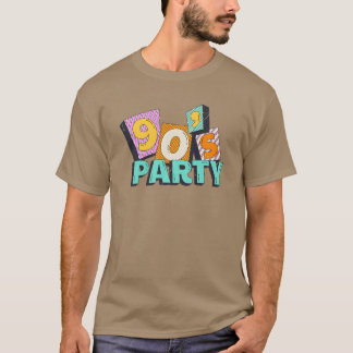 Camiseta Vibrações de Festa dos Anos 90 Estética de Dança N