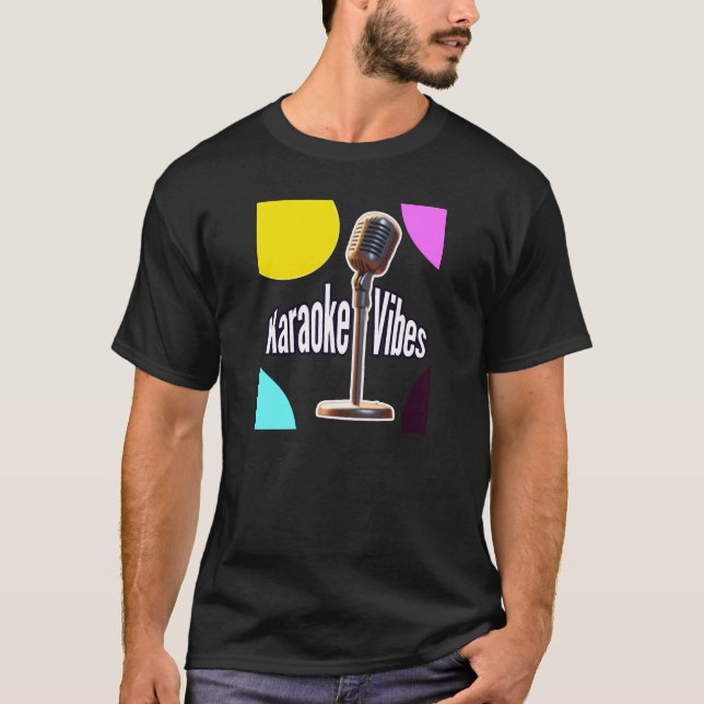 Camiseta Vibrações de Karaokê (Frente)