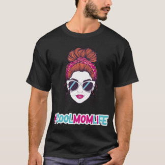 Camiseta Vibrações de Mãe Legal Design CoolMomLife garota