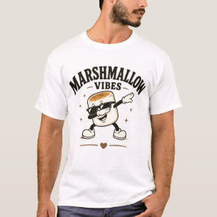 Camiseta Vibrações de marshmallow