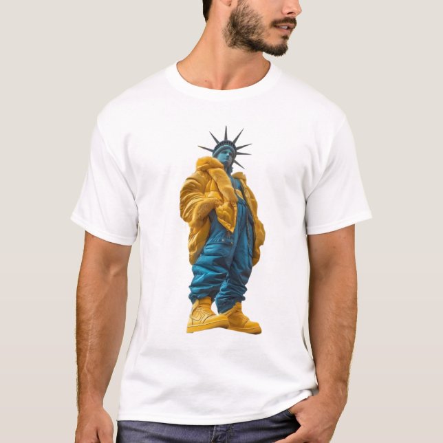 Camiseta Vibrações de Nova York (Frente)