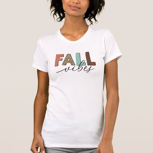 Camiseta Vibrações de Outono (Frente)