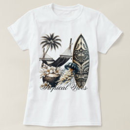Camiseta Vibrações de Praia