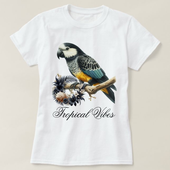Camiseta Vibrações de Praia (Frente do Design)