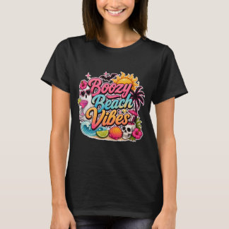 Camiseta Vibrações de Praia Embriagadas de SummerWeen