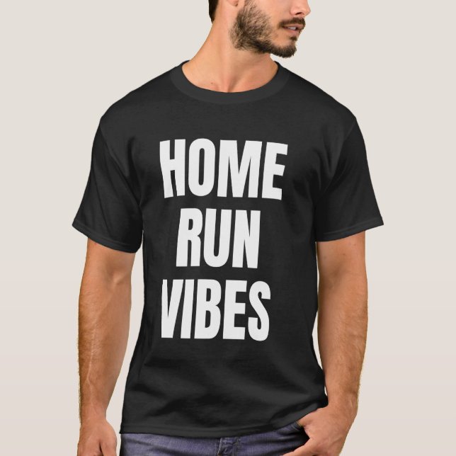 Camiseta Vibrações de Rebatida de Casa (Frente)