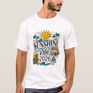 Camiseta Vibrações de Sol Verão 2026