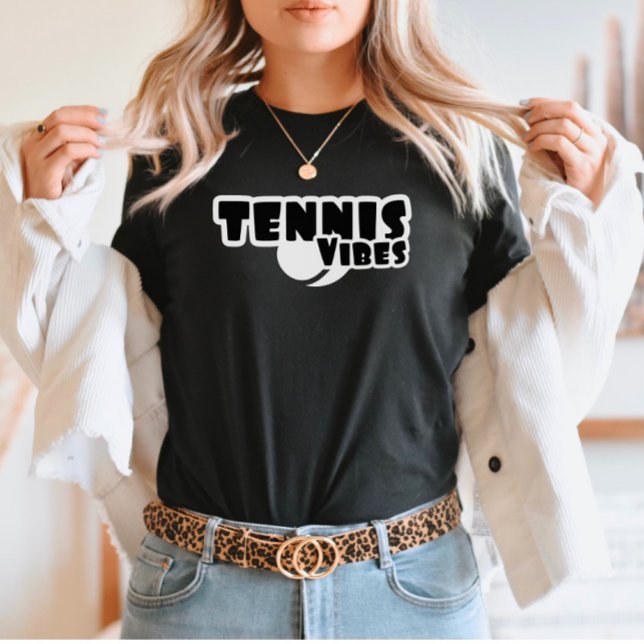 Camiseta Vibrações de Tênis  (Criador carregado)