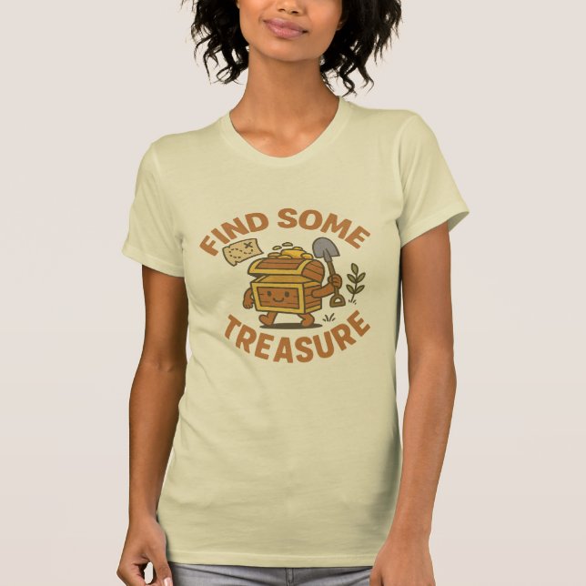 Camiseta “Vibrações de Tesouro” (Frente)