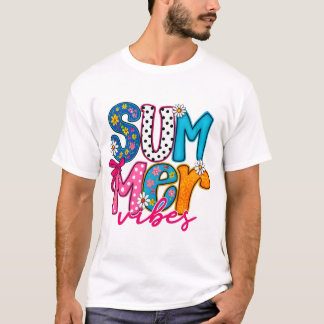 Camiseta Vibrações de Verão