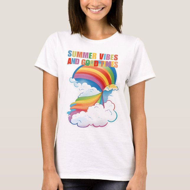 Camiseta Vibrações de verão (Frente)