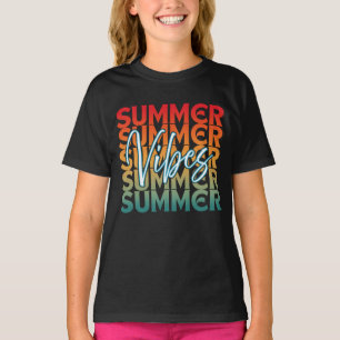 CAMISETA VIBRAÇÕES DE VERÃO FÉRIAS FAMILIARES NA PRAIA