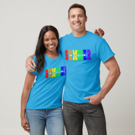Camiseta Vibrações de Verão LGBTQ | Orgulho Arco-íris