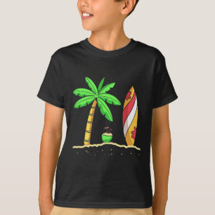 Camiseta Vibrações de Verão Palmeiras Surfboard Surfista Co