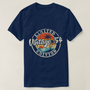 Camiseta Vibrações de Verão Vintage na Praia
