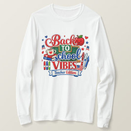 Camiseta Vibrações de Volta às Aulas Edição Professor Manga