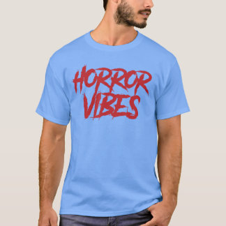 Camiseta Vibrações Divertidas de Terror de Halloween Pastel