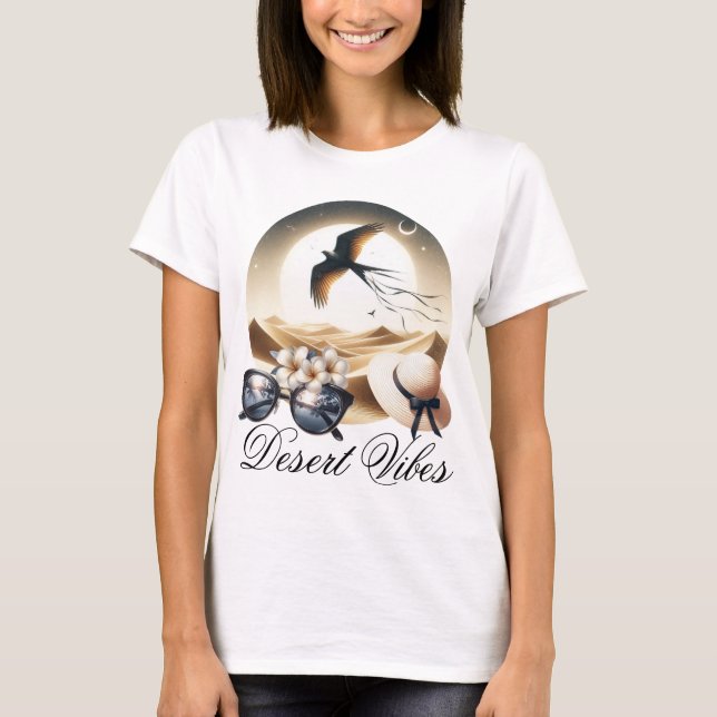 Camiseta Vibrações do Deserto (Frente)