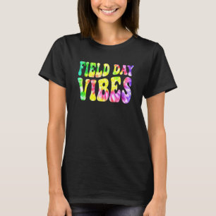 Camiseta Vibrações do Dia de Campo Para o Dia de Campo do