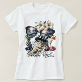 Camiseta Vibrações do Oceano