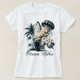 Camiseta Vibrações do Oceano