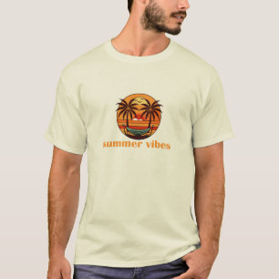 Camiseta vibrações do verão