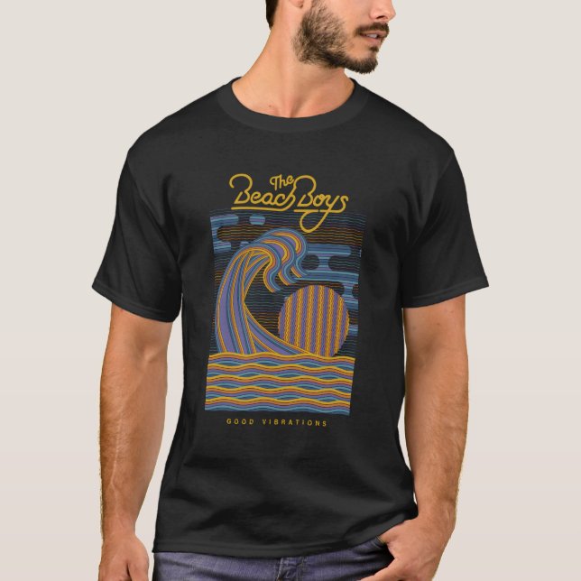 Camiseta Vibrações em Praia (Frente)