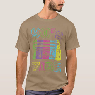 Camiseta Vibrações engraçadas dos anos 90